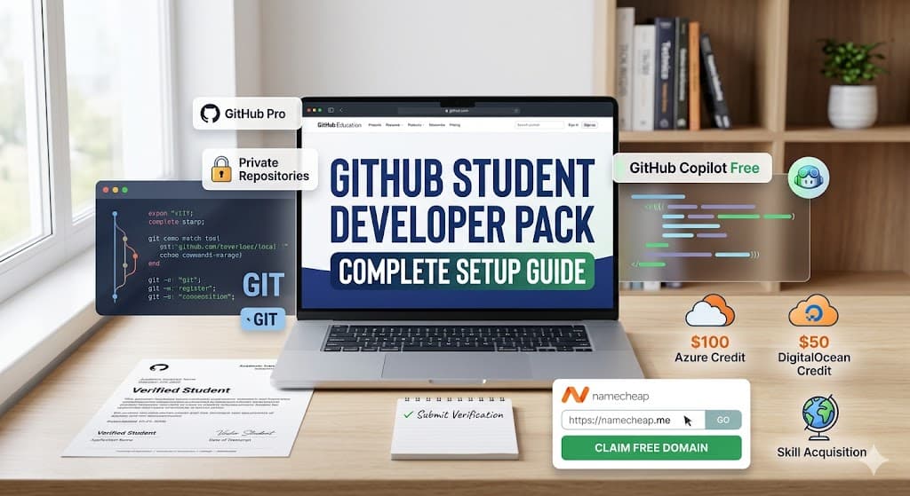 GitHub Student Developer Pack: The Complete Setup Guide for Free Developer Tools