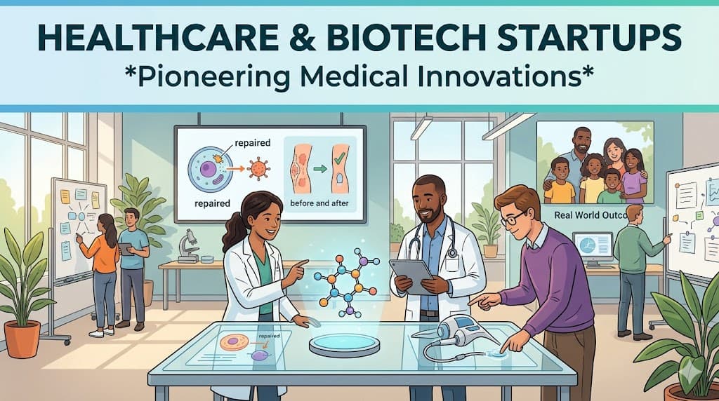 Healthcare & Biotech Startups: Pioneering Medical Innovations