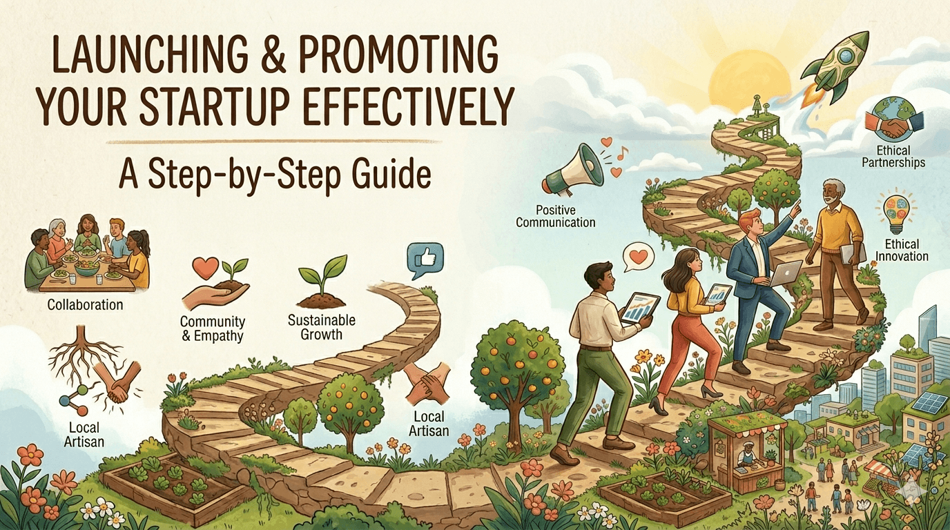Launching & Promoting Your Startup Effectively: A Step-by-Step Guide