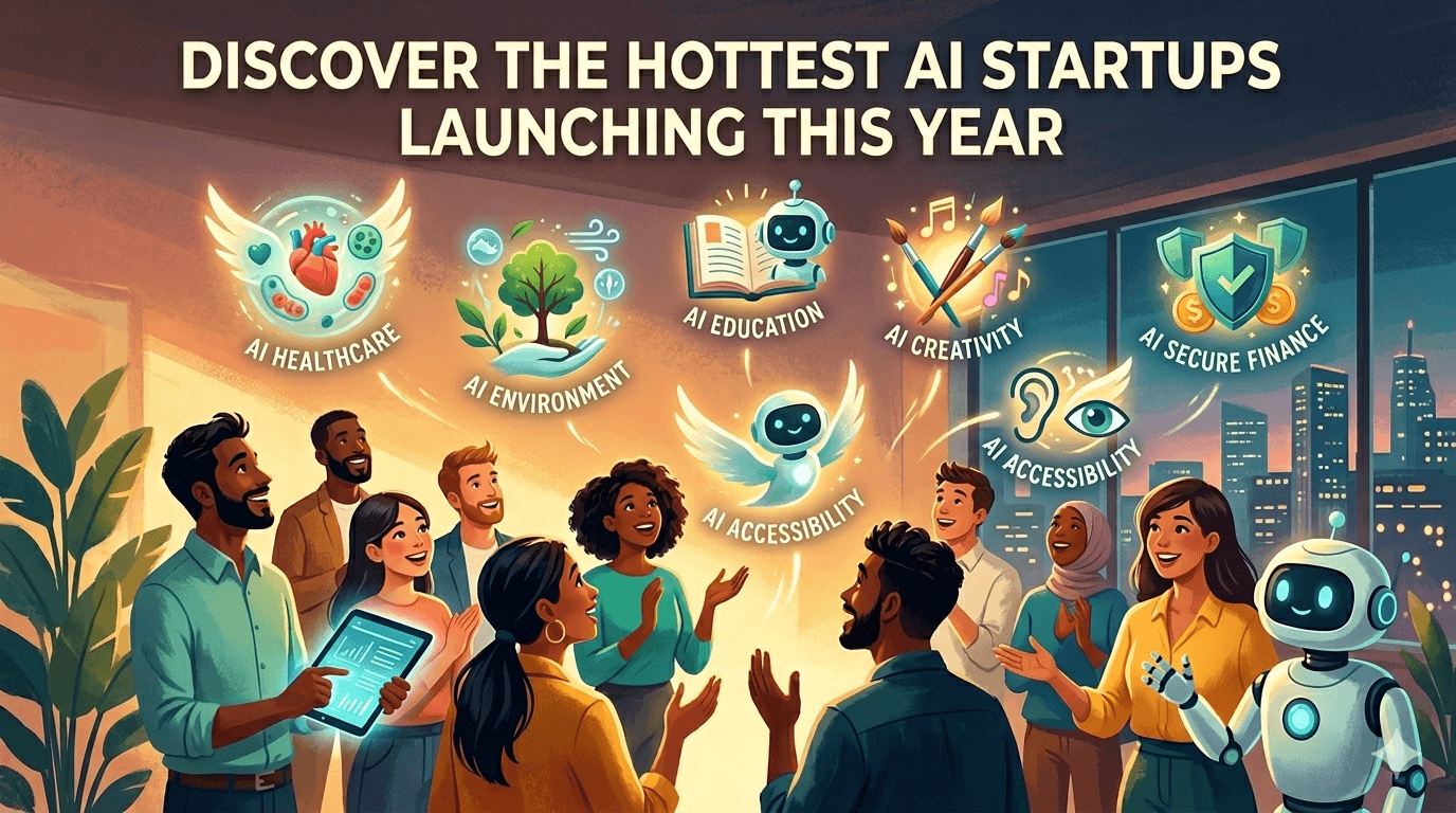 Discover the Hottest AI Startups Launching This Year