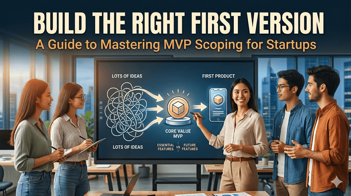 Build the Right First Version: A Guide to Mastering MVP Scoping for Startups