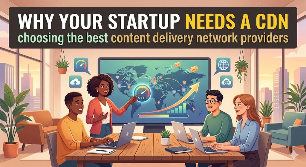 Why Your Startup Needs a CDN: Choosing the Best Content Delivery Network Providers