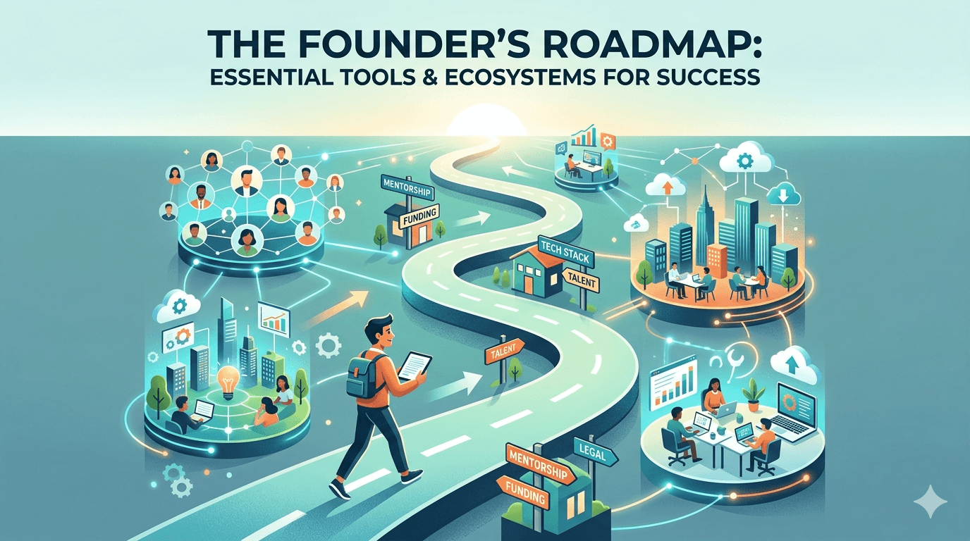 The Founder's Roadmap: Essential Tools & Ecosystems for Success