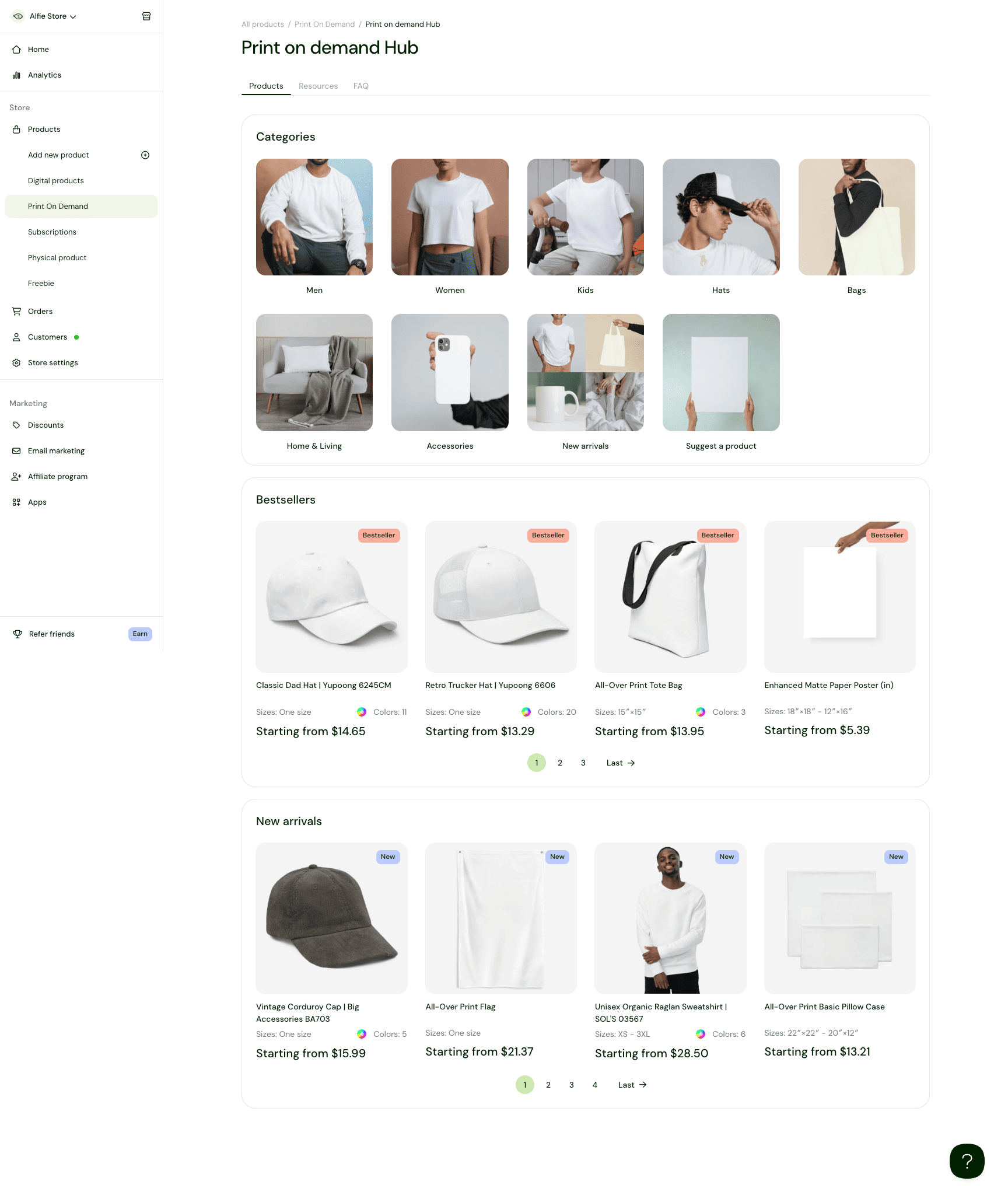 Sellfy screenshot 4