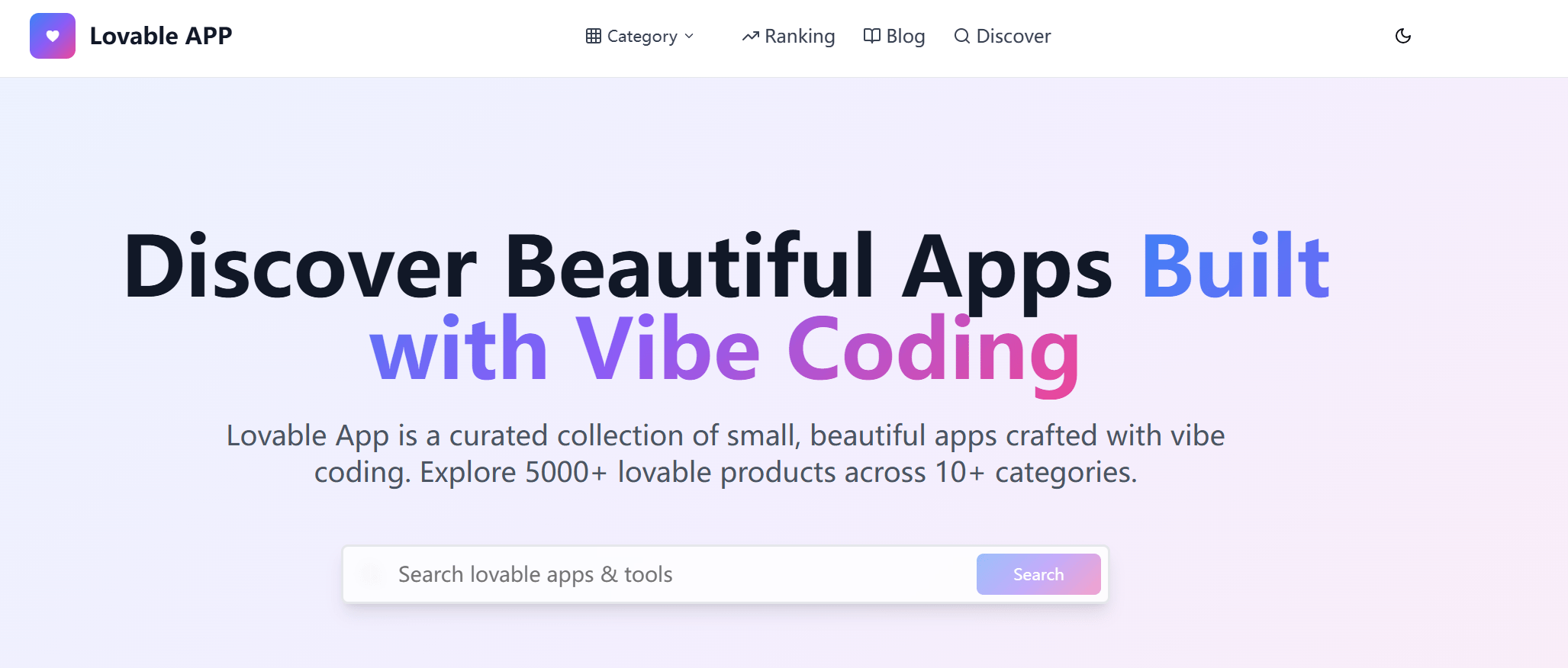 Lovable APP screenshot 1