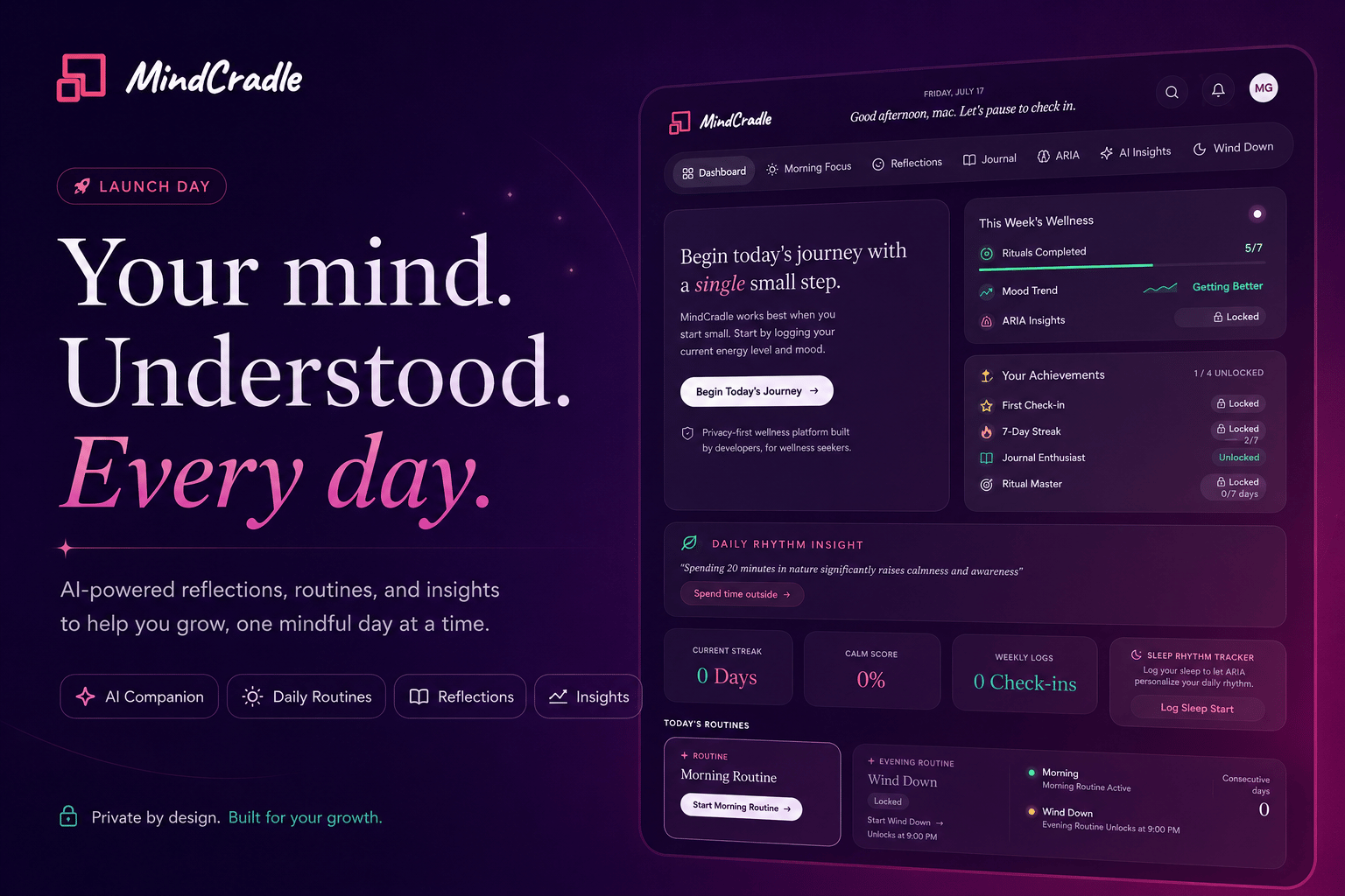 MindCradle screenshot 4