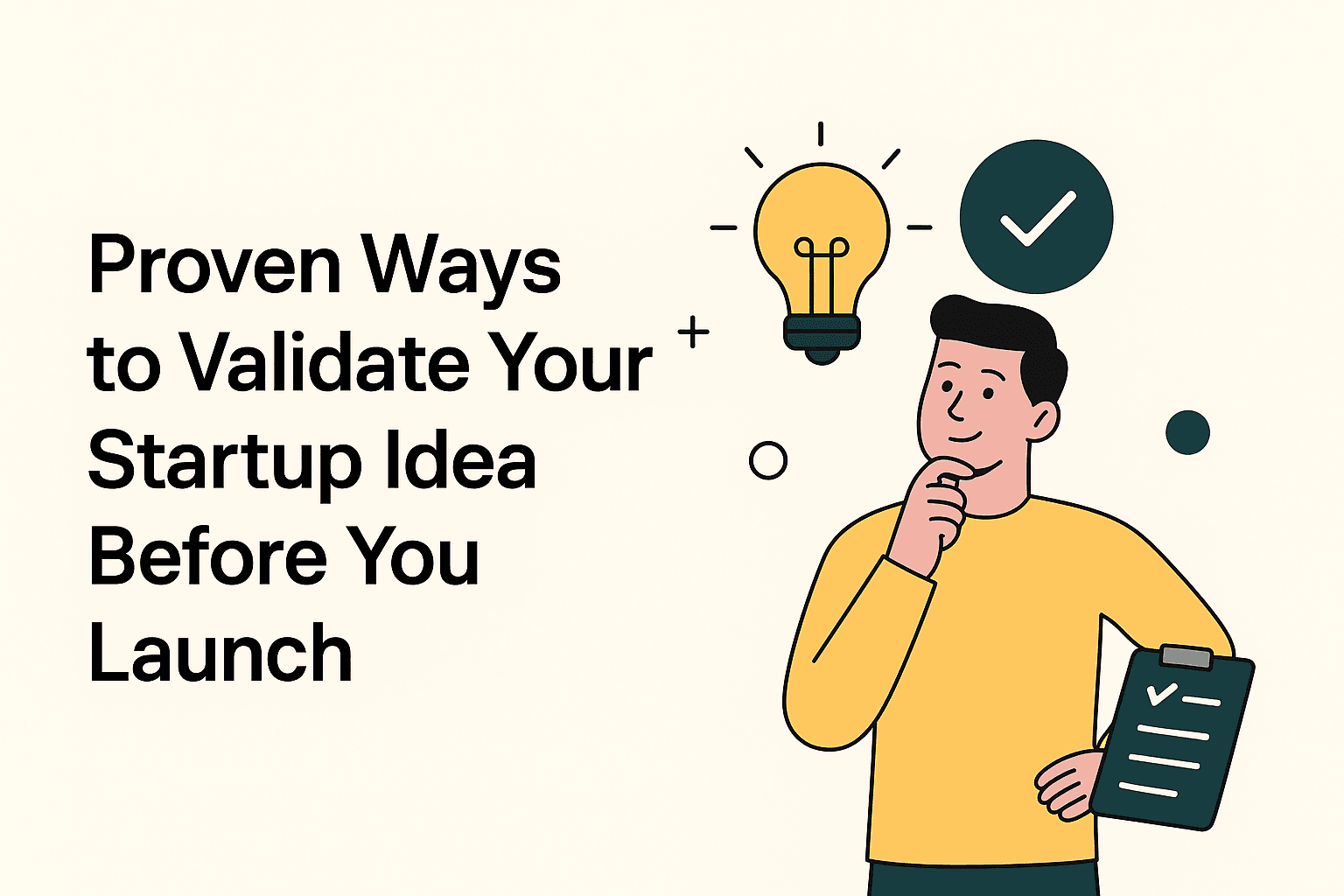 Proven Ways to Validate Your Startup Idea Before You Launch