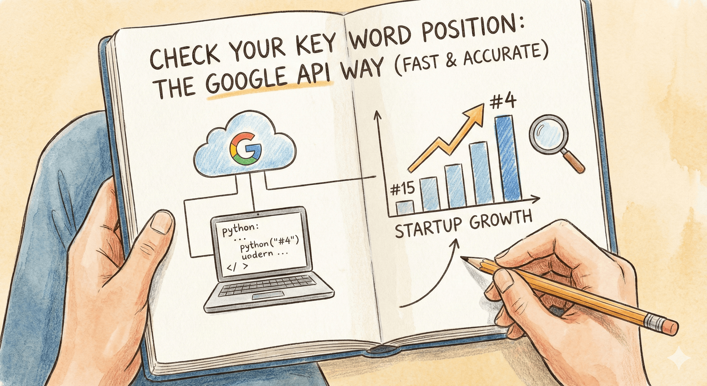 Check Your Keyword Position Using Google API – Fast & Accurate