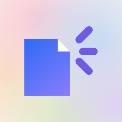 Turn any PDF into a web page logo