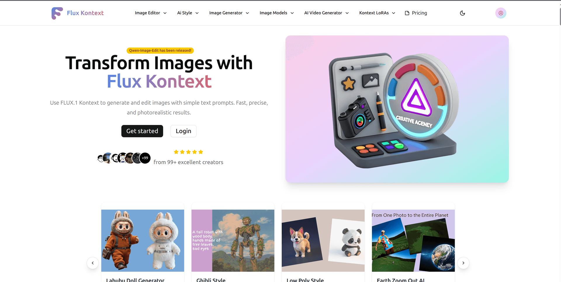 Flux Kontext screenshot 1