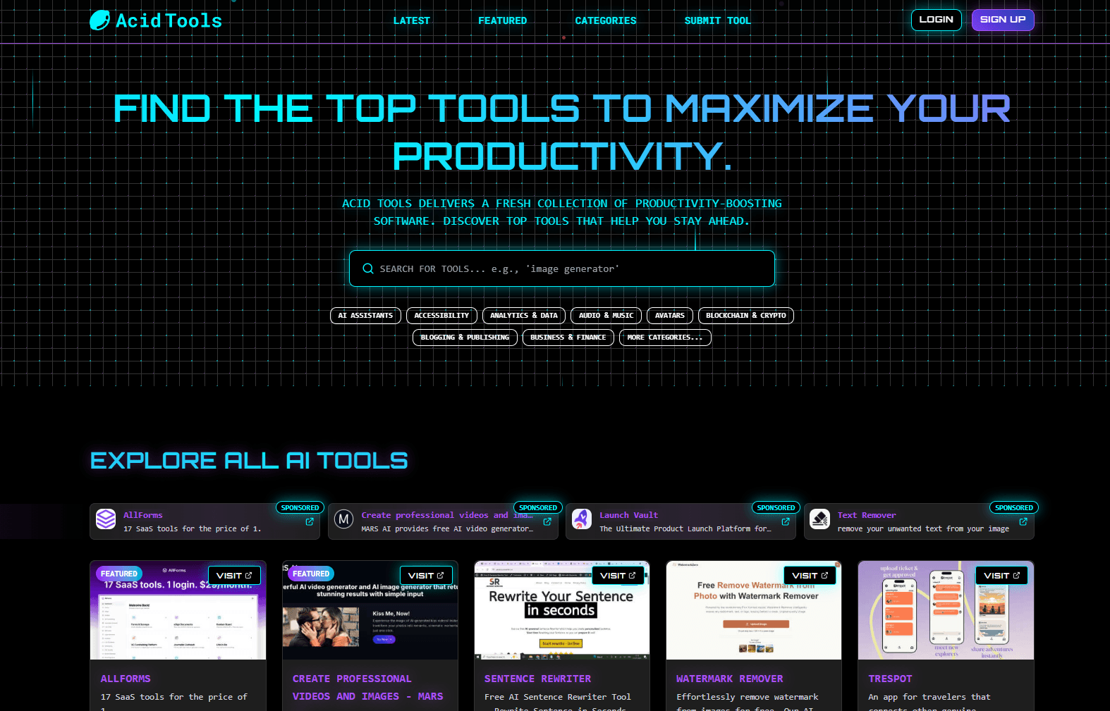 Acid Tools screenshot 1