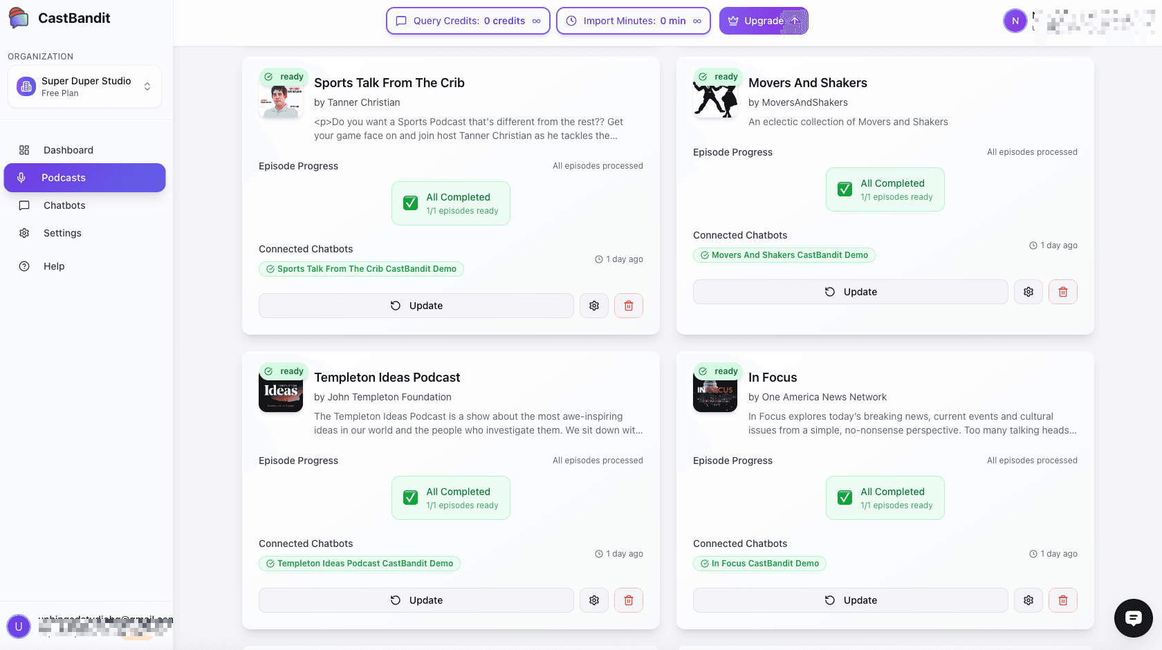 CastBandit screenshot 1