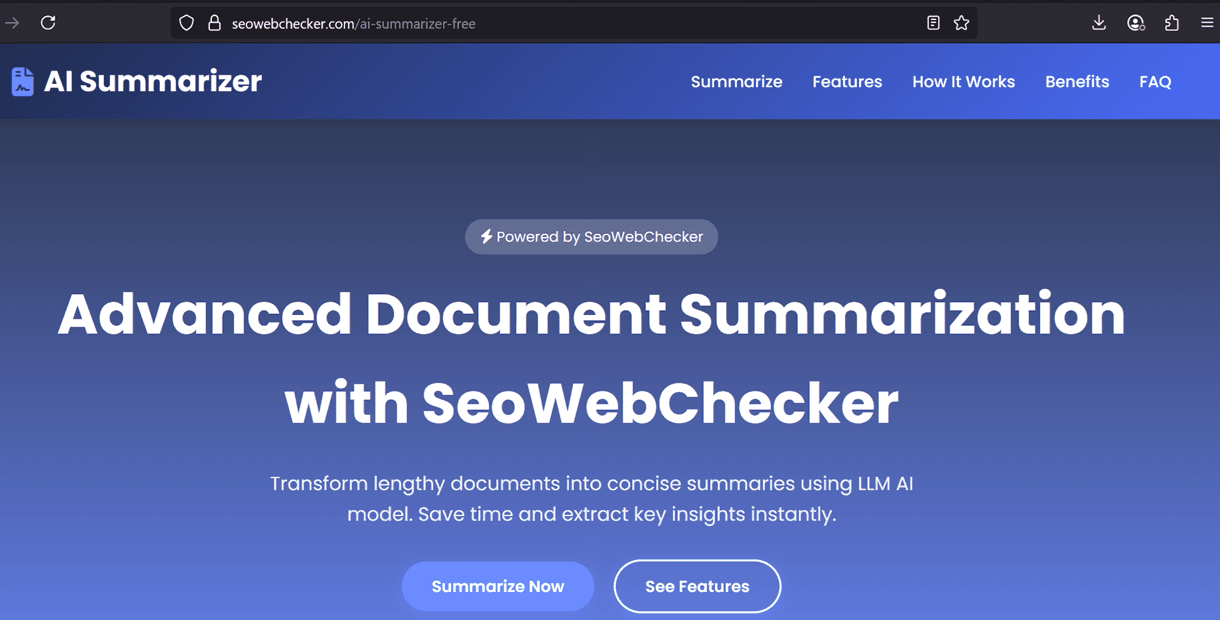 SeoWebChecker screenshot 1