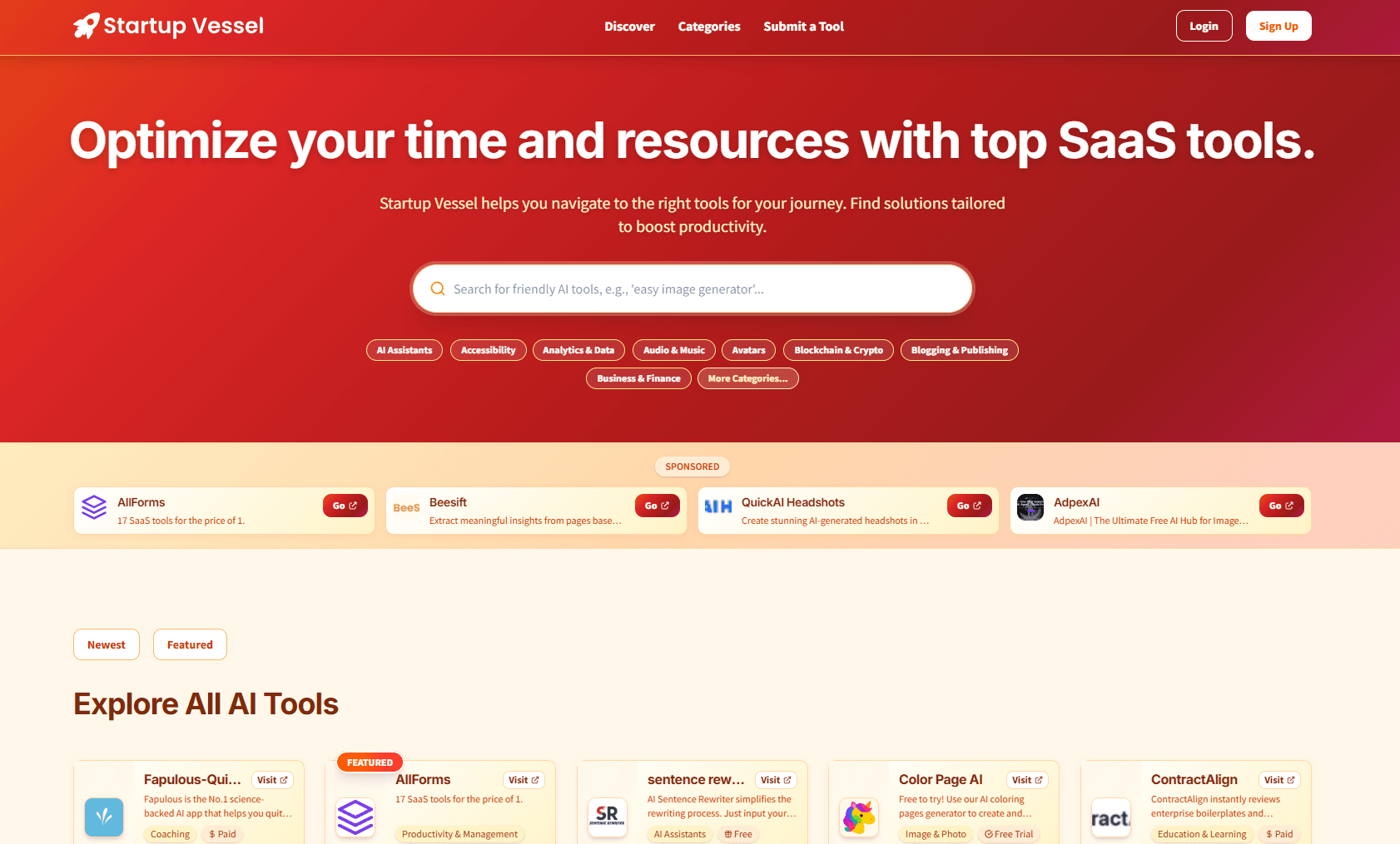 Startup Vessel screenshot 1