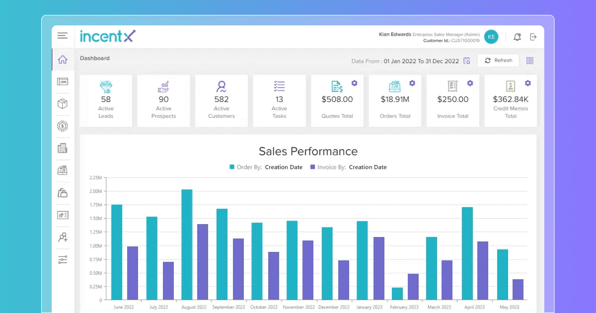 incentX screenshot 1