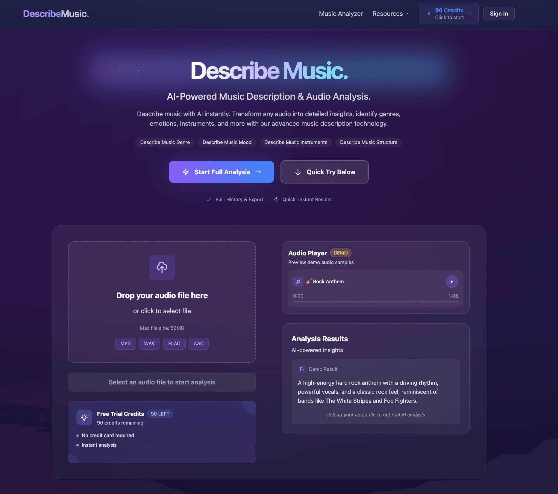 AI Describe Music screenshot 1