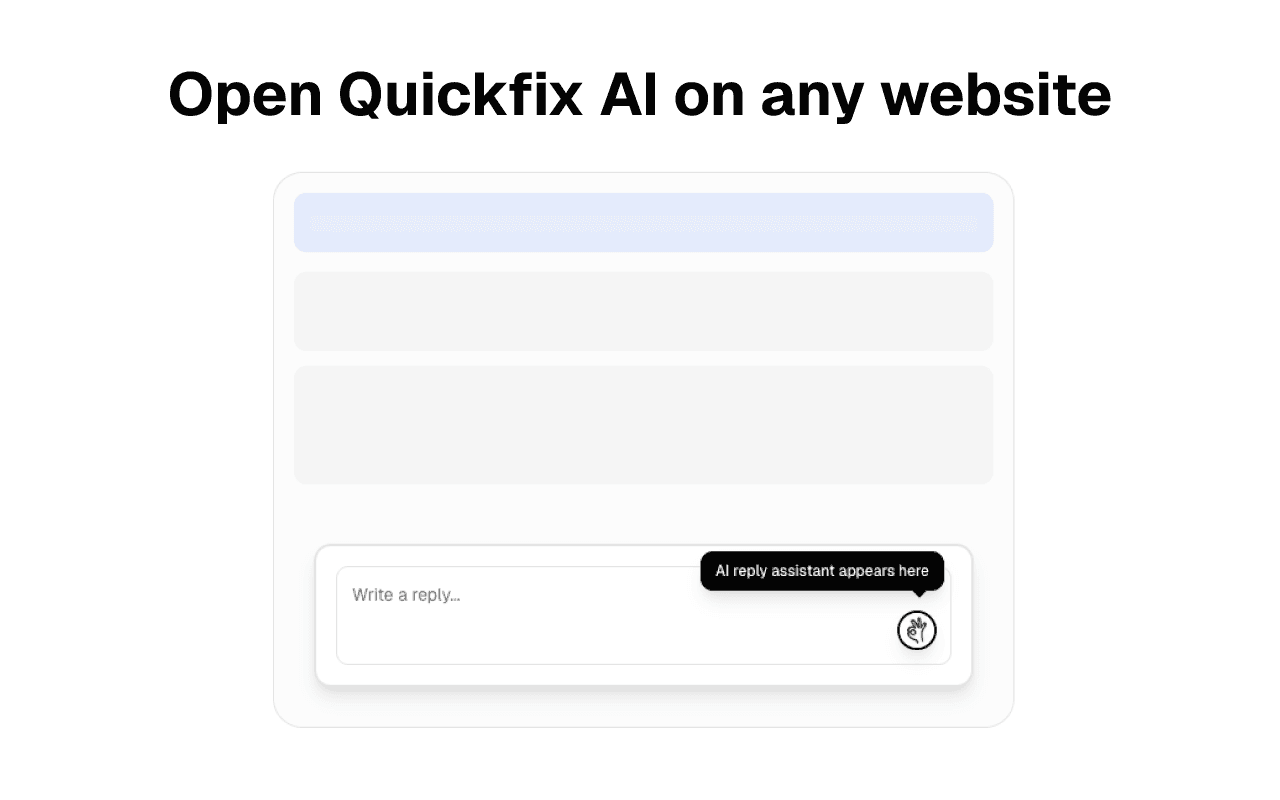 Quickfix AI screenshot 1