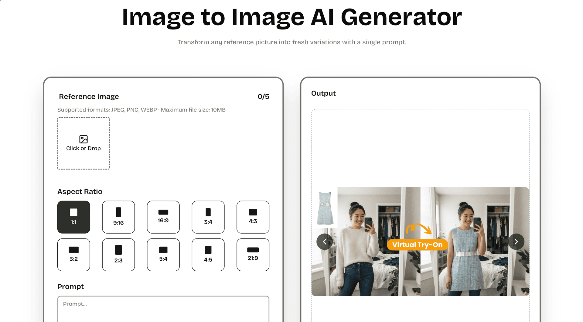 Image to Image AI screenshot 1