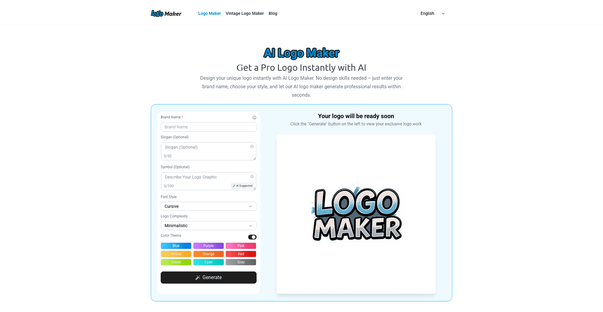 AI Logo Maker screenshot 1
