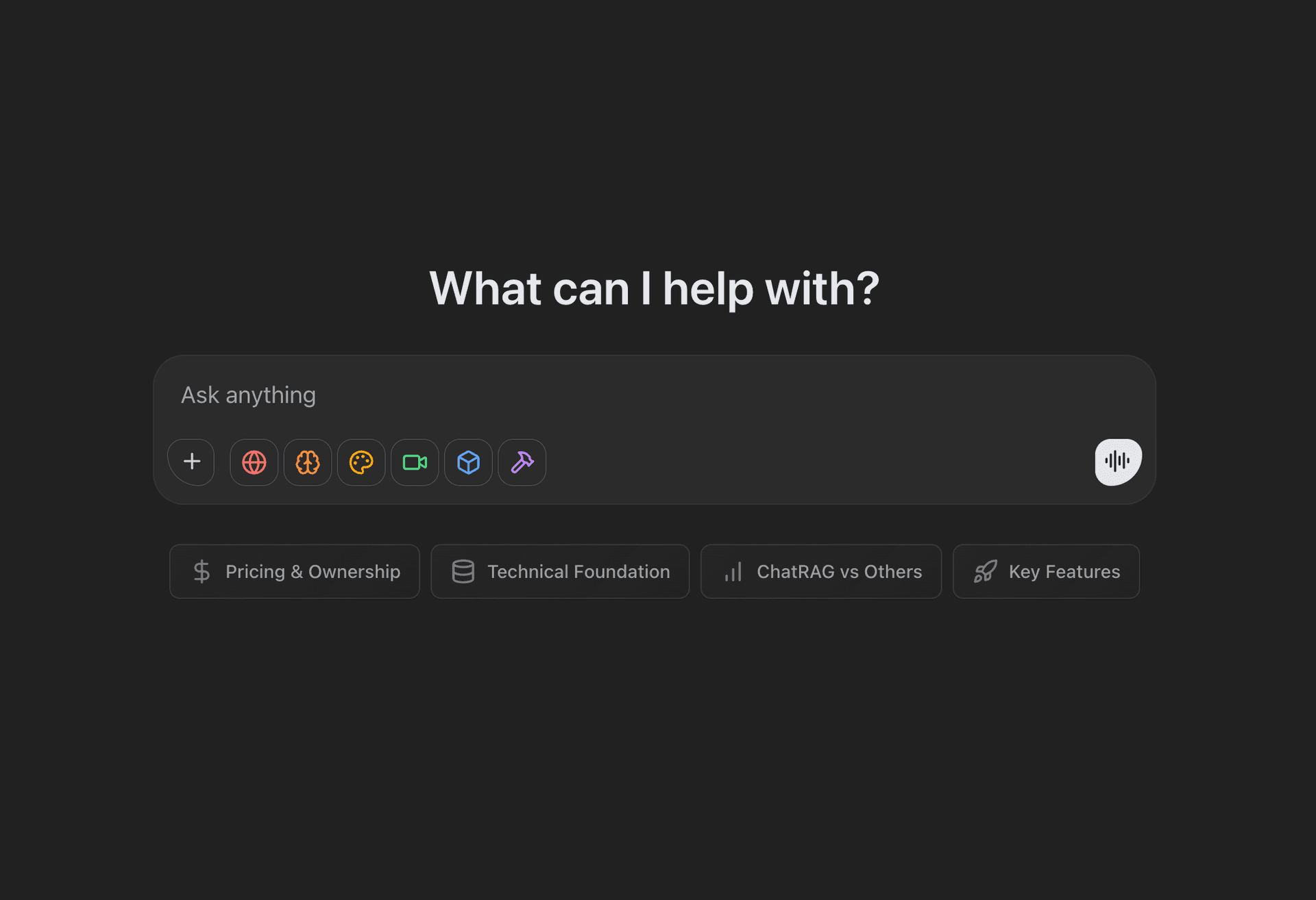 ChatRAG screenshot 1