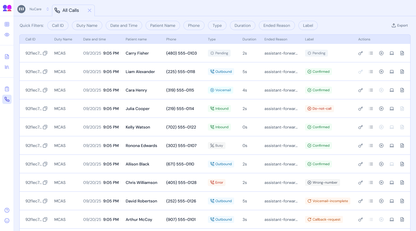 Careforce screenshot 1