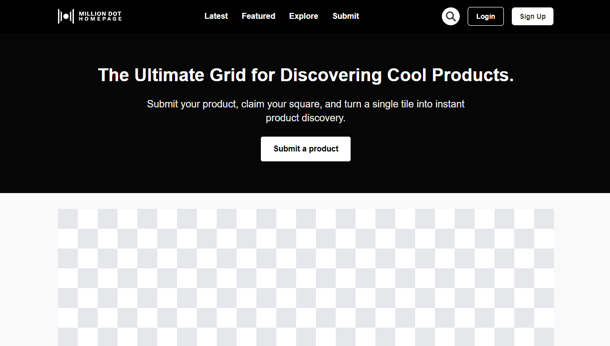 Million Dot Homepage screenshot 1